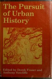The Pursuit of urban history /