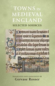 Towns in medieval England : selected sources /