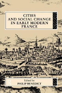 Cities and social change in early modern France /