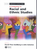 A companion to racial and ethnic studies /