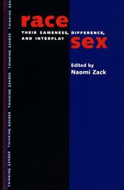 Race/sex : their sameness, difference, and interplay /