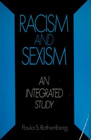 Racism and sexism : an integrated study /