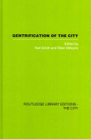 Gentrification of the city /