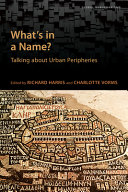 What's in a name? : talking about urban peripheries /