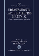 Urbanization in large developing countries : China, Indonesia, Brazil, and India /