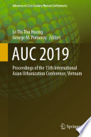 AUC 2019 : Proceedings of the 15th International Asian Urbanization Conference, Vietnam /