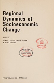 Regional dynamics of socioeconomic change /