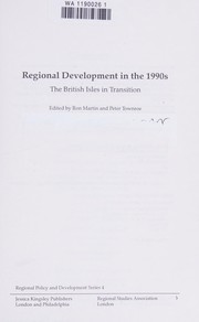 Regional development in the 1990s : the British Isles in transition /