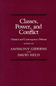 Classes, power, and conflict : classical and contemporary debates /