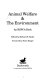 Animal welfare and the environment /