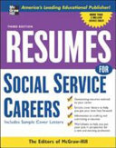 Resumes for social service careers /