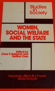 Women, social welfare and the state in Australia /