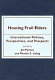 Housing frail elders : international policies, perspectives, and prospects /