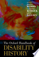 The Oxford handbook of disability history /