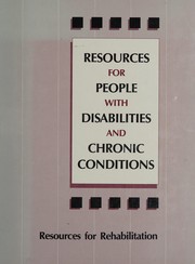Resources for people with disabilities and chronic conditions.
