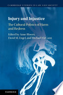 Injury and injustice : the cultural politics of harm and redress /