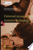 Universal access and assistive technology : proceedings of the Cambridge Workshop on UA and AT '02 /