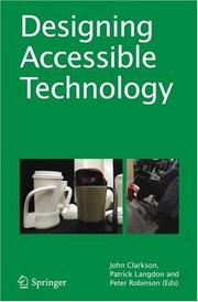 Designing accessible technology /