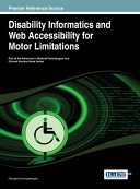Disability informatics and web accessibility for motor limitations /