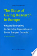 The state of giving research in Europe : household donations to charitable organizations in twelve European countries /