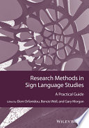 Research methods in sign language studies : a practical guide /