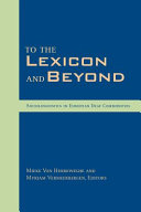 To the lexicon and beyond : sociolinguistics in European deaf communities /