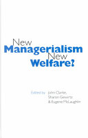 New managerialism, new welfare? /