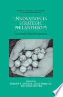 Innovation in strategic philanthropy : local and global perspectives /