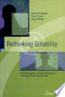 Rethinking disability : the emergence of new definitions, concepts and communities /