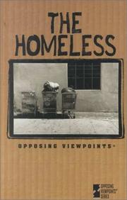 The homeless : opposing viewpoints /