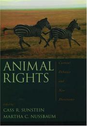 Animal rights : current debates and new directions /