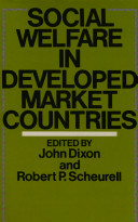 Social welfare in developed market countries /