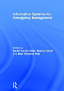 Information systems for emergency management /
