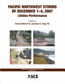 Pacific Northwest storms of December 1-4, 2007 : lifeline performance /