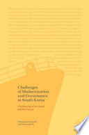 Challenges of modernization and governance in South Korea : the sinking of the Sewol and its causes /