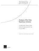 Analysis of the Cities Readiness Initiative /