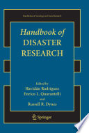 Handbook of disaster research /