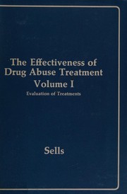 Studies of the effectiveness of treatments for drug abuse /