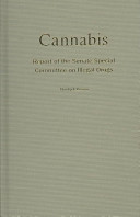 Cannabis : report of the Senate Special Committee on Illegal Drugs /