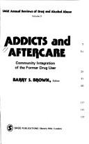 Addicts and aftercare : community integration of the former drug user /