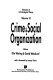 Crime & social organization /