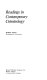 Readings in contemporary criminology /