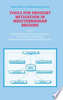 Tools for drought mitigation in Mediterranean regions /