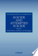 The international handbook of suicide and attempted suicide /