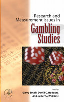 Research and measurement issues in gambling studies /