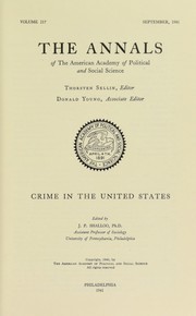 Crime in the United States /