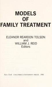 Models of family treatment /