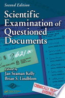 Scientific examination of questioned documents /