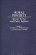 Rural poverty : special causes and policy reforms /