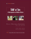TANF at 10 : a retrospective on welfare reform /
